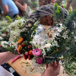 Flower Wreath Making